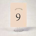 Table Number Aria