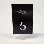 Table Number Nova