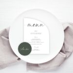 Menu Half Arch 7