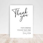 Favours and Thank You 2