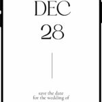 Save the date 22